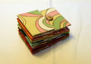 Reclaimed Upholstery Sample Biz Card Case