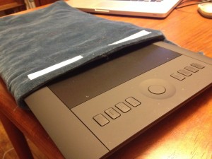 Wacom tablet and case
