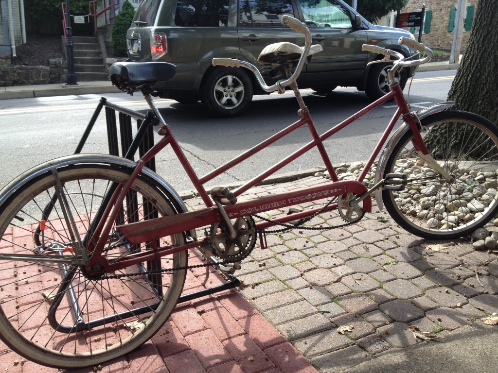 Tandem bicycle - pre-rehab