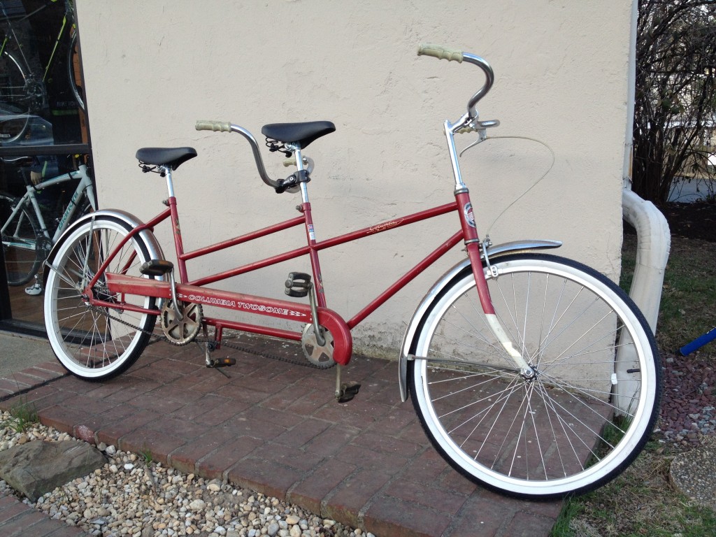 Tandem bicycle - post-rehab
